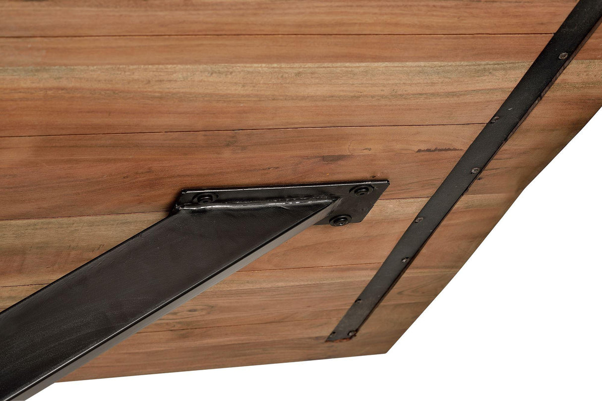 Masa Dining din Acacia cu Baza Metalica Giner y Colomer