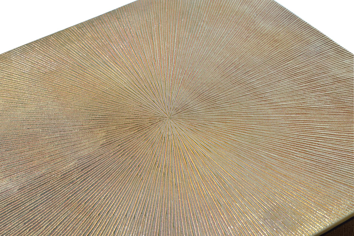 Set Mese de Cafea Praia din Bronz cu Baza Metalica Giner y Colomer