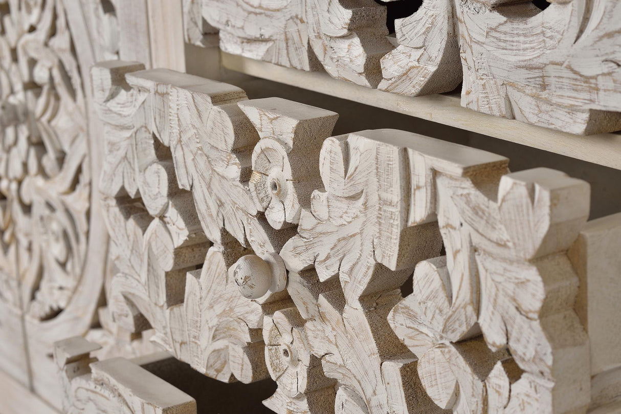 Comoda din Lemn de Mango cu Baza Metalica Giner y Colomer