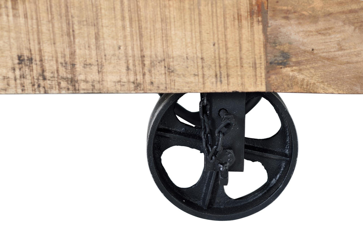 Comoda de Stil Industrial din Lemn de Mango si Metal Giner y Colomer