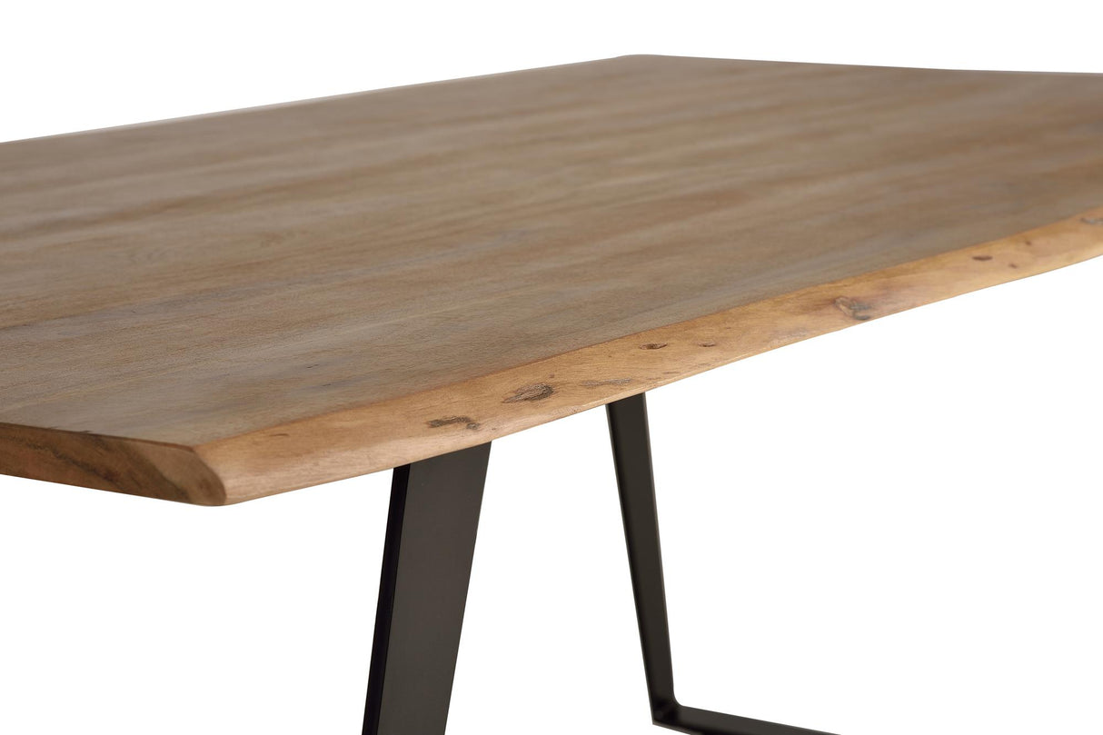 Masa Dining din Lemn de Acacia cu Baza Metalica Giner y Colomer