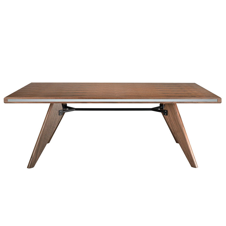 Masa Dining din Nuc cu Oglinda din Sticla Angel Cerda