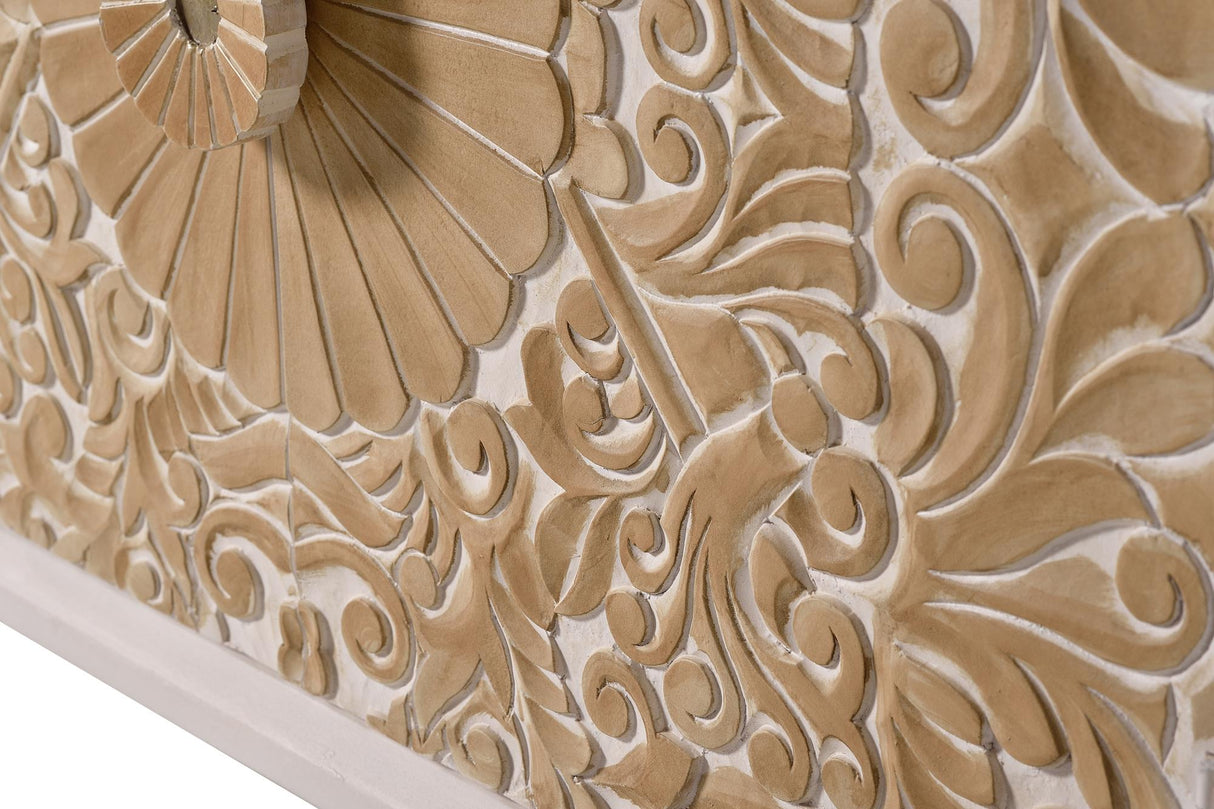 Comoda din Lemn de Mango cu Detalii Sculptate Manual Giner y Colomer