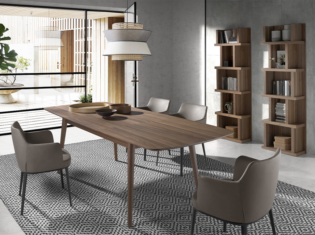 Masa de Dining Extensibila din Nuc Angel Cerda