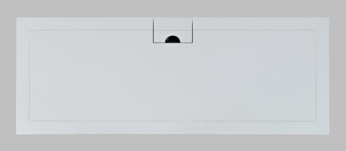 Birou Clasic Alb cu Sertare si Porturi USB Livin Hill