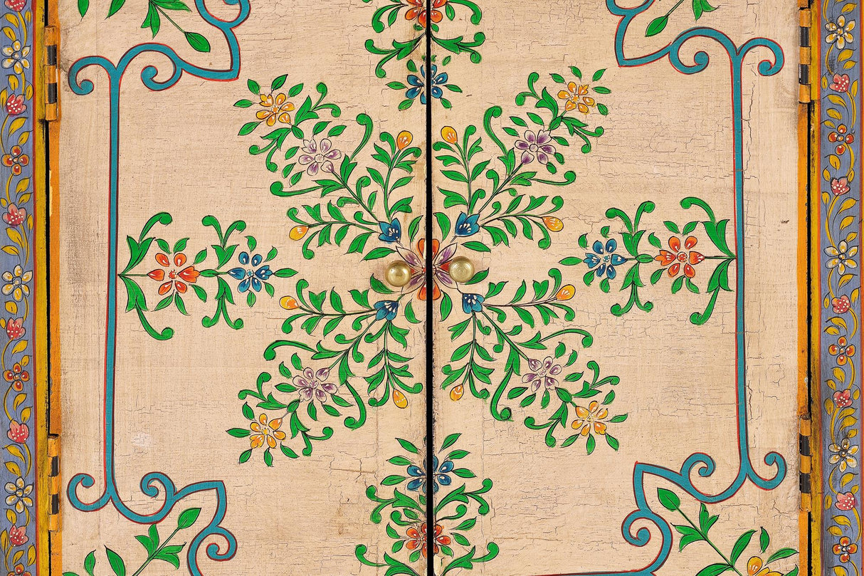 Comoda din Lemn de Mango Pictata Manual Giner y Colomer