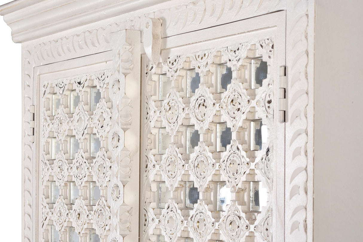 Dulap din Lemn de Mango cu Usi din Sticla Giner y Colomer