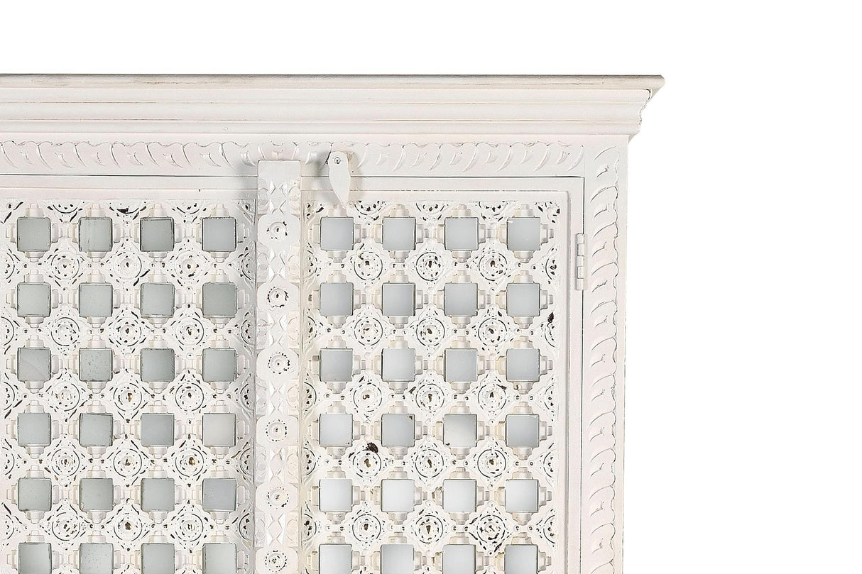 Dulap din Lemn de Mango cu Usi din Sticla Giner y Colomer