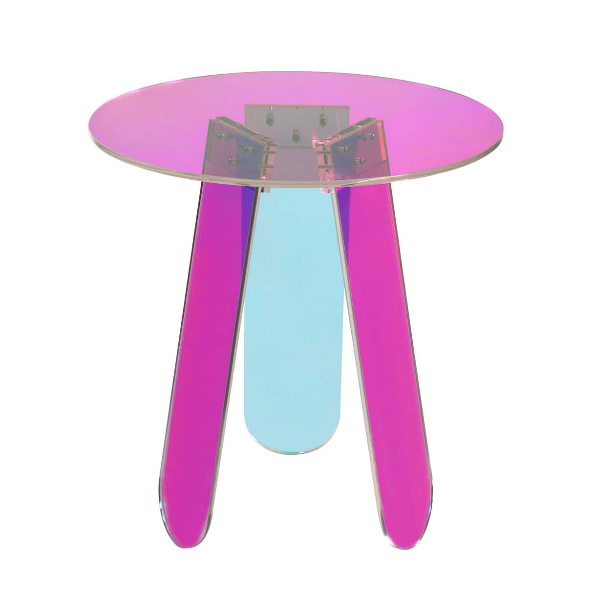 Masuta RaveNight 45 cm Acril Transparent si Opalizant Livin Hill