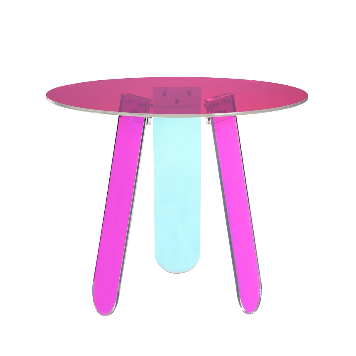 Masuta RaveNight 60 cm Acril Transparent si Opalizant Livin Hill