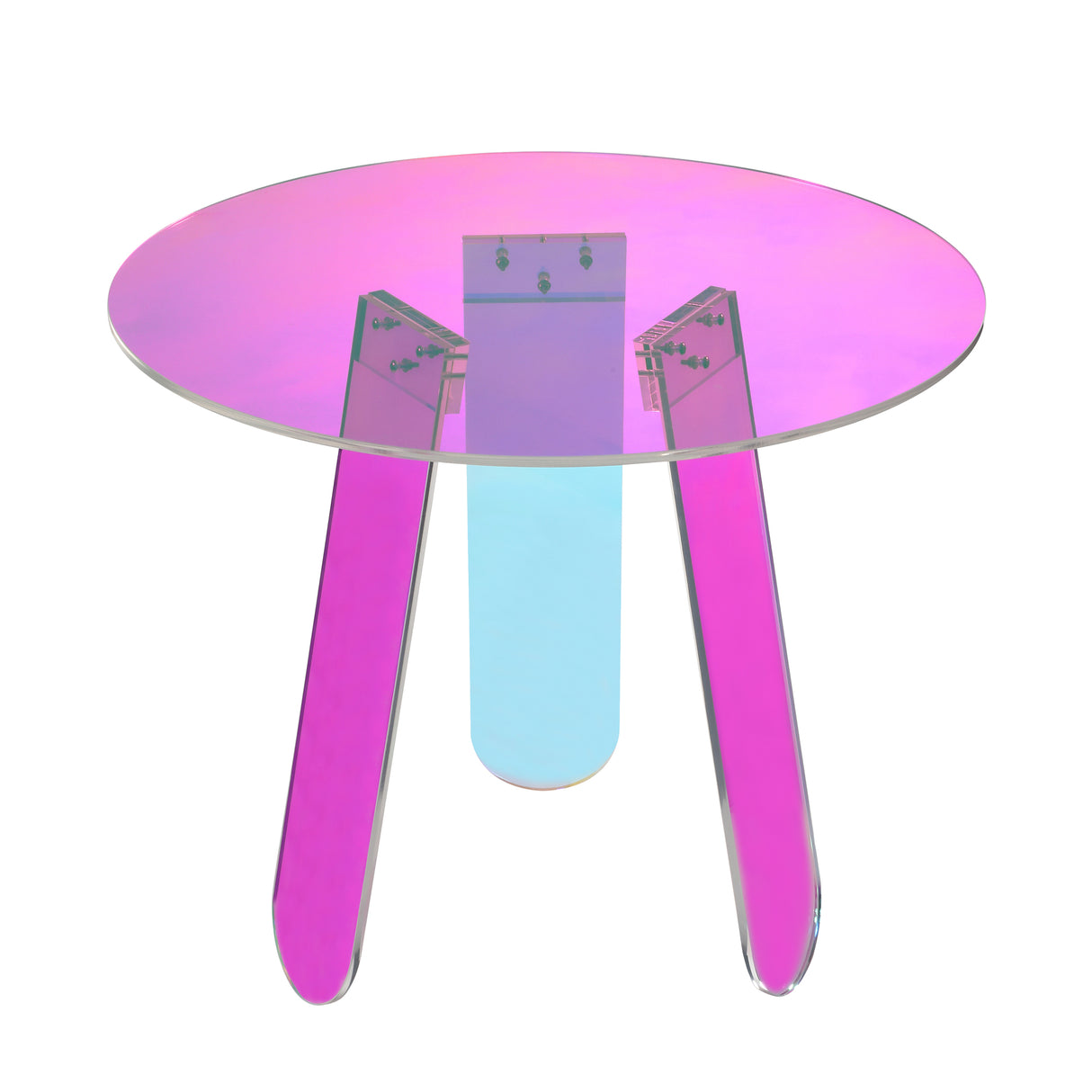 Masuta RaveNight 60 cm Acril Transparent si Opalizant Livin Hill