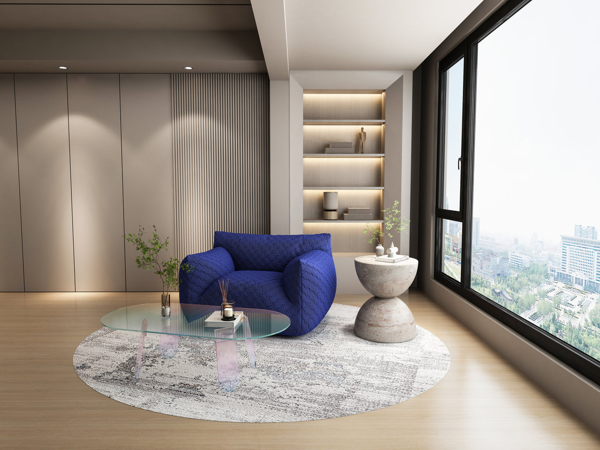 Masuta RaveNight 120 cm Acril Transparent si Opalizant Livin Hill