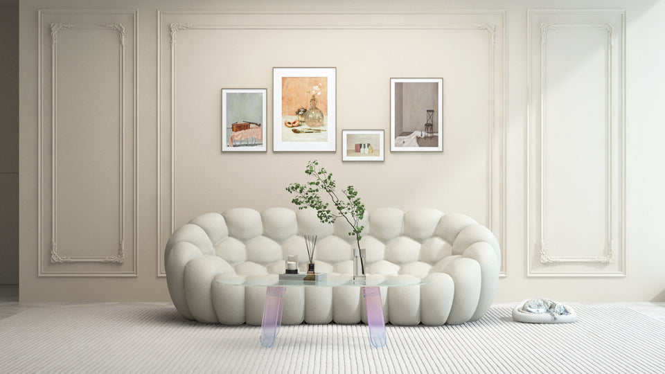 Masuta RaveNight 120 cm Acril Transparent si Opalizant Livin Hill