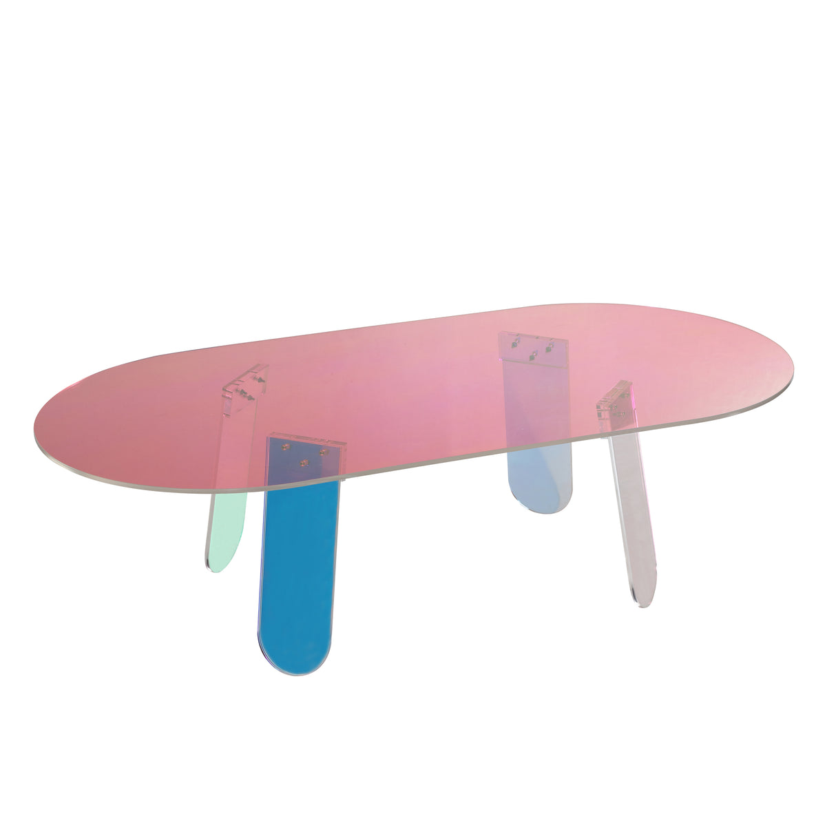 Masuta RaveNight 120 cm Acril Transparent si Opalizant Livin Hill