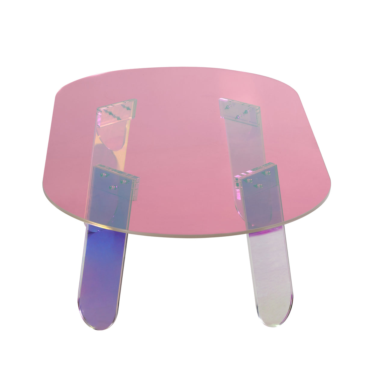 Masuta RaveNight 120 cm Acril Transparent si Opalizant Livin Hill