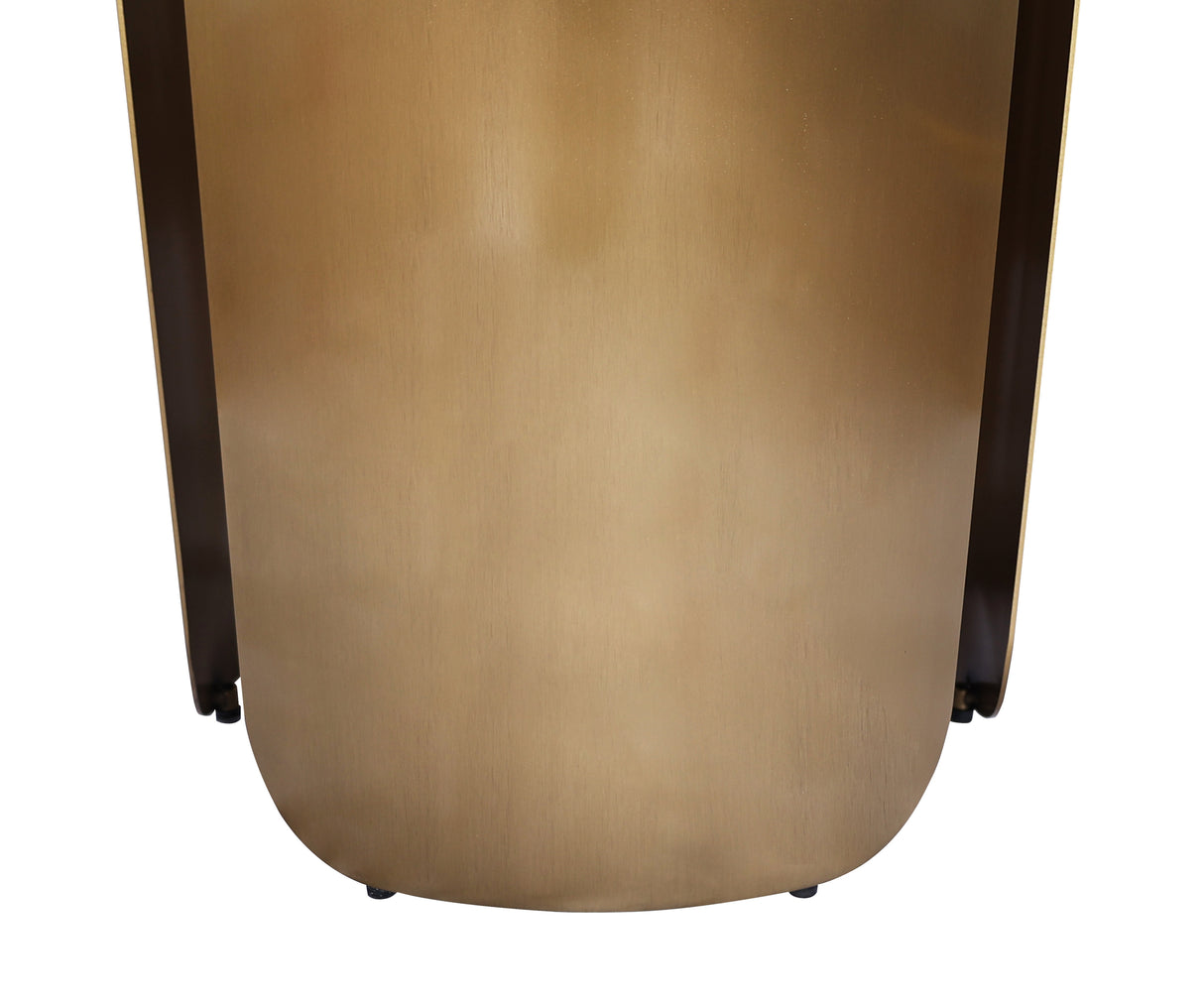 Masa Rotunda cu Blat de Marmura Maro si Picioare Aurii Livin Hill