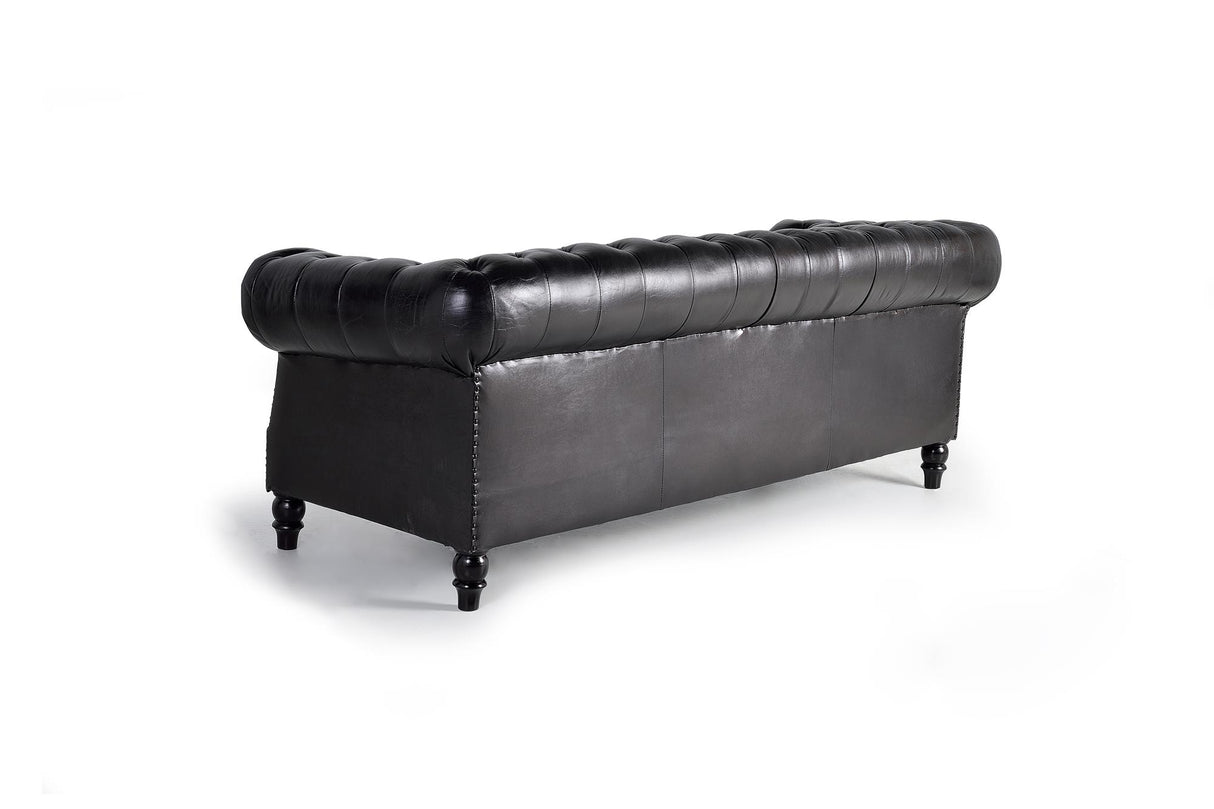 Canapea Chester din Piele Naturala Giner y Colomer