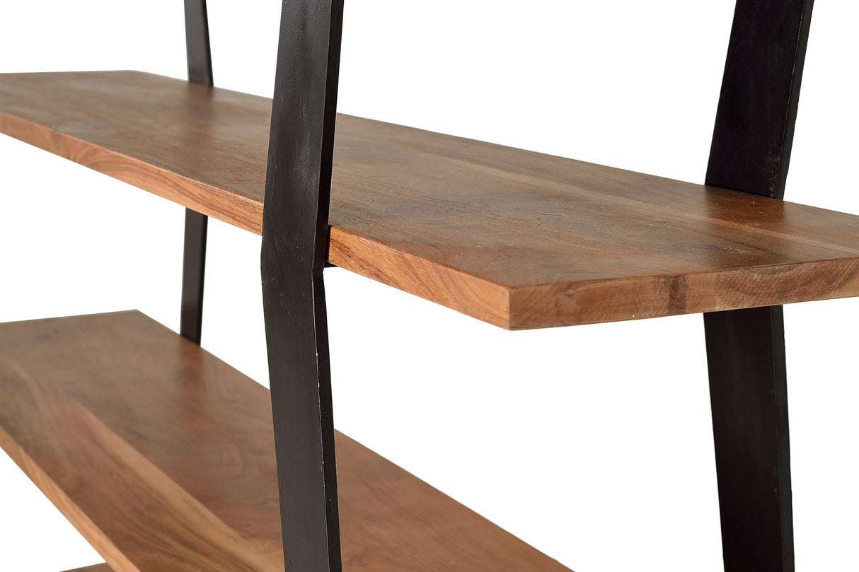 Biblioteca din Lemn de Acacia si Metal Giner y Colomer