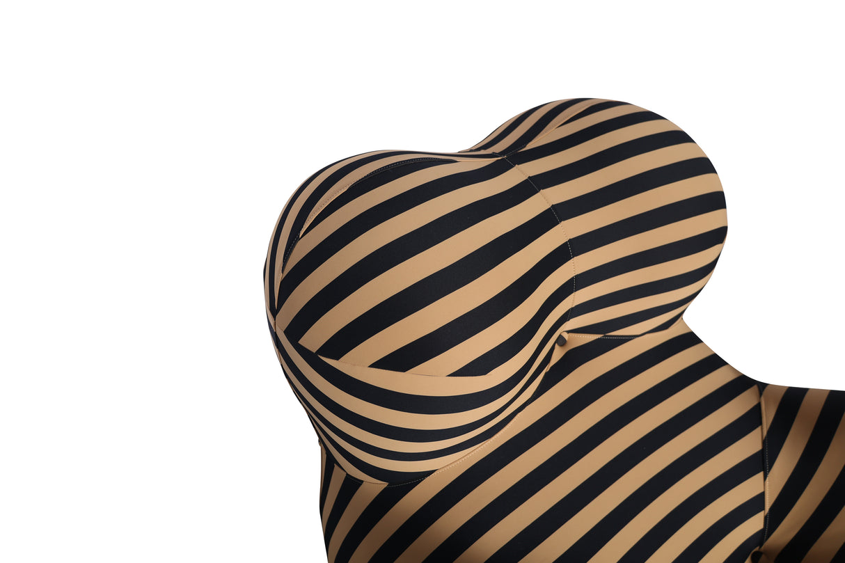 Fotoliu Avangarde Iconic cu Taburet Rotund Livin Hill