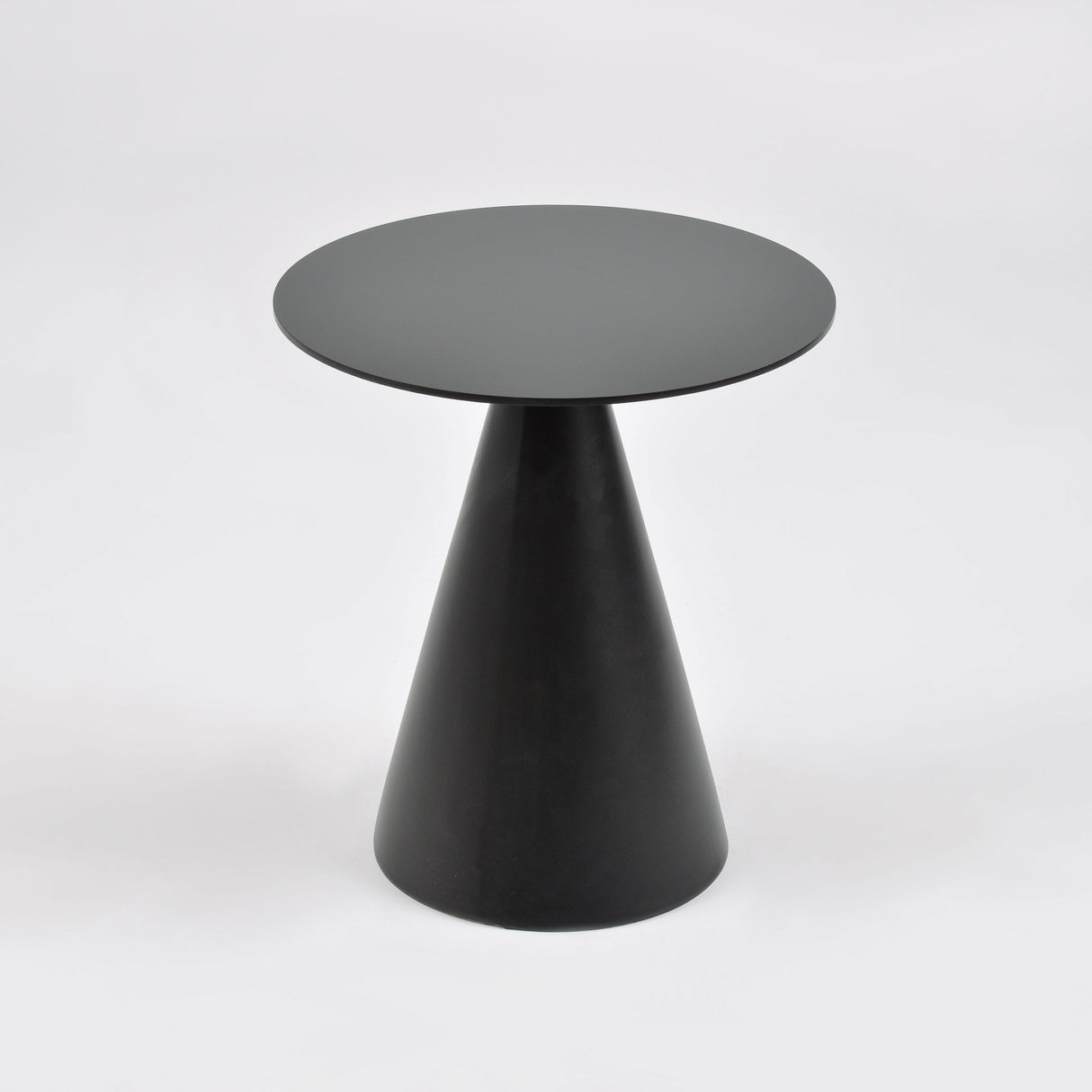 Birou Minimalist Rotund din Lemn Moale Livin Hill