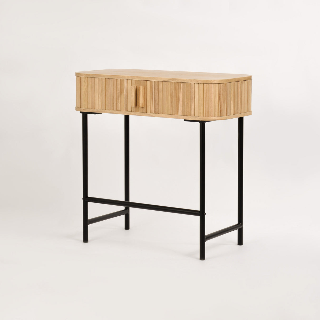 Consola Retro din Lemn cu Picioare Metalice Livin Hill