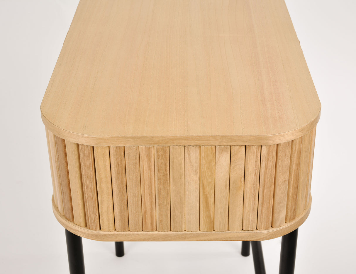 Consola Retro din Lemn cu Picioare Metalice Livin Hill