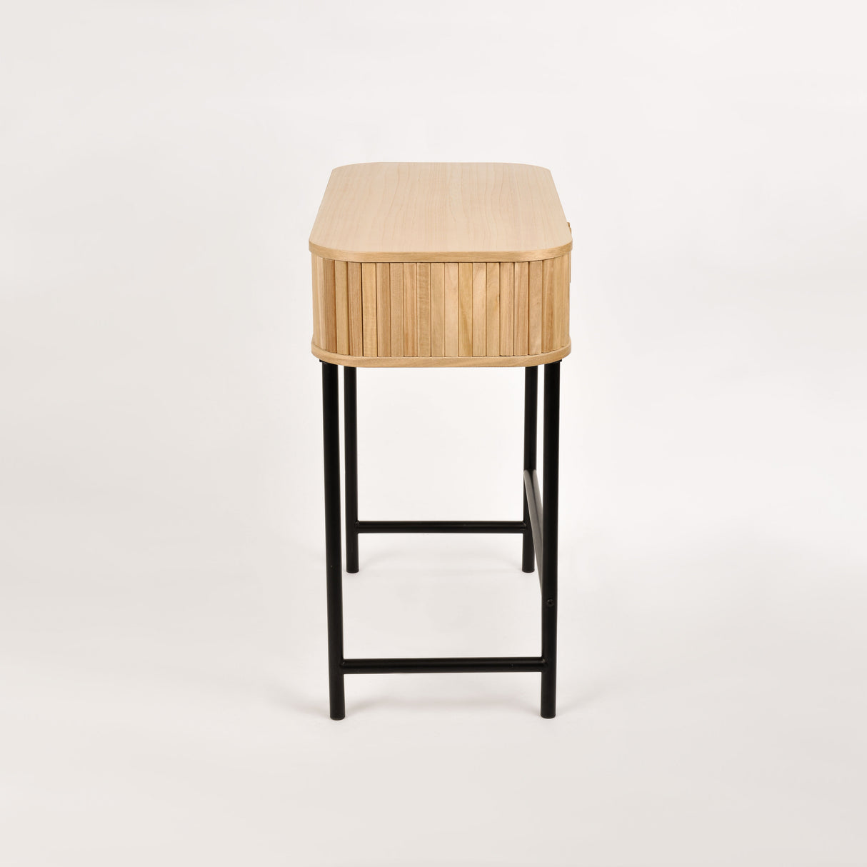 Consola Retro din Lemn cu Picioare Metalice Livin Hill