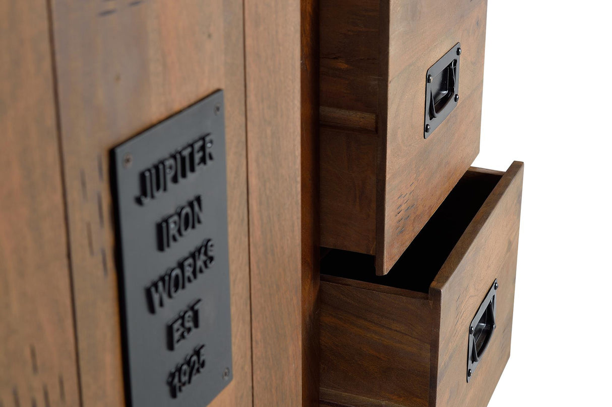 Dulap din Lemn de Mango cu Detalii Metalice Giner y Colomer