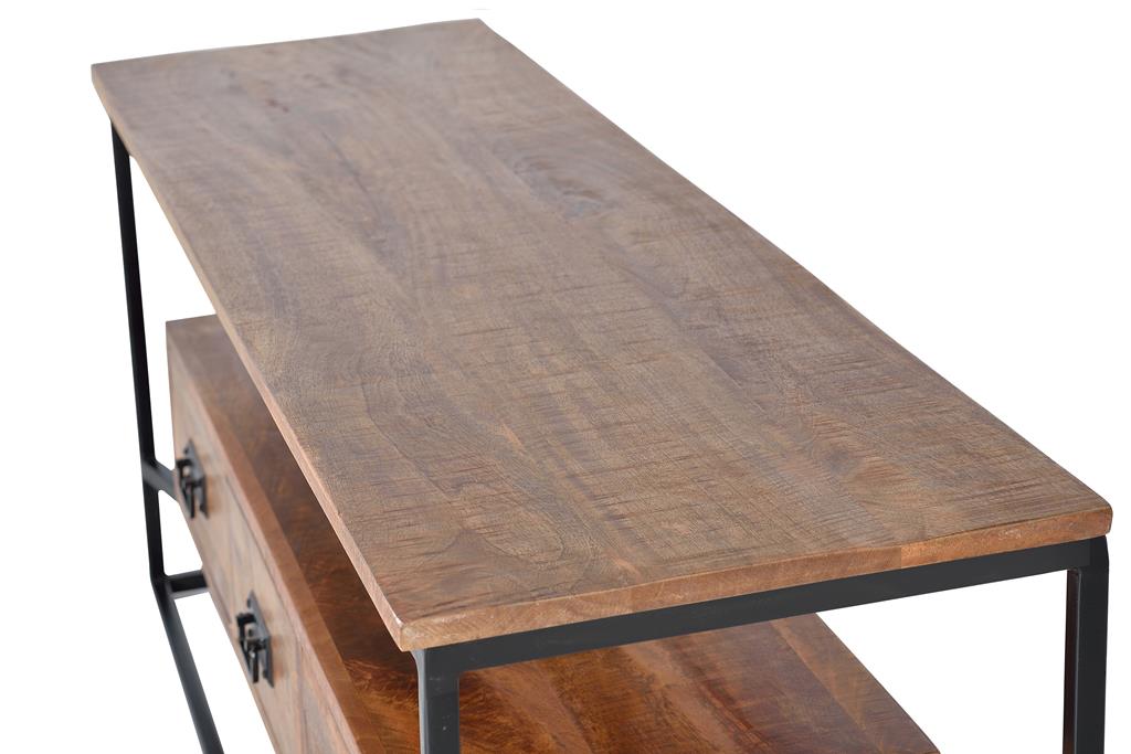 Comoda TV din Lemn de Mango cu Suport Metalic Giner y Colomer