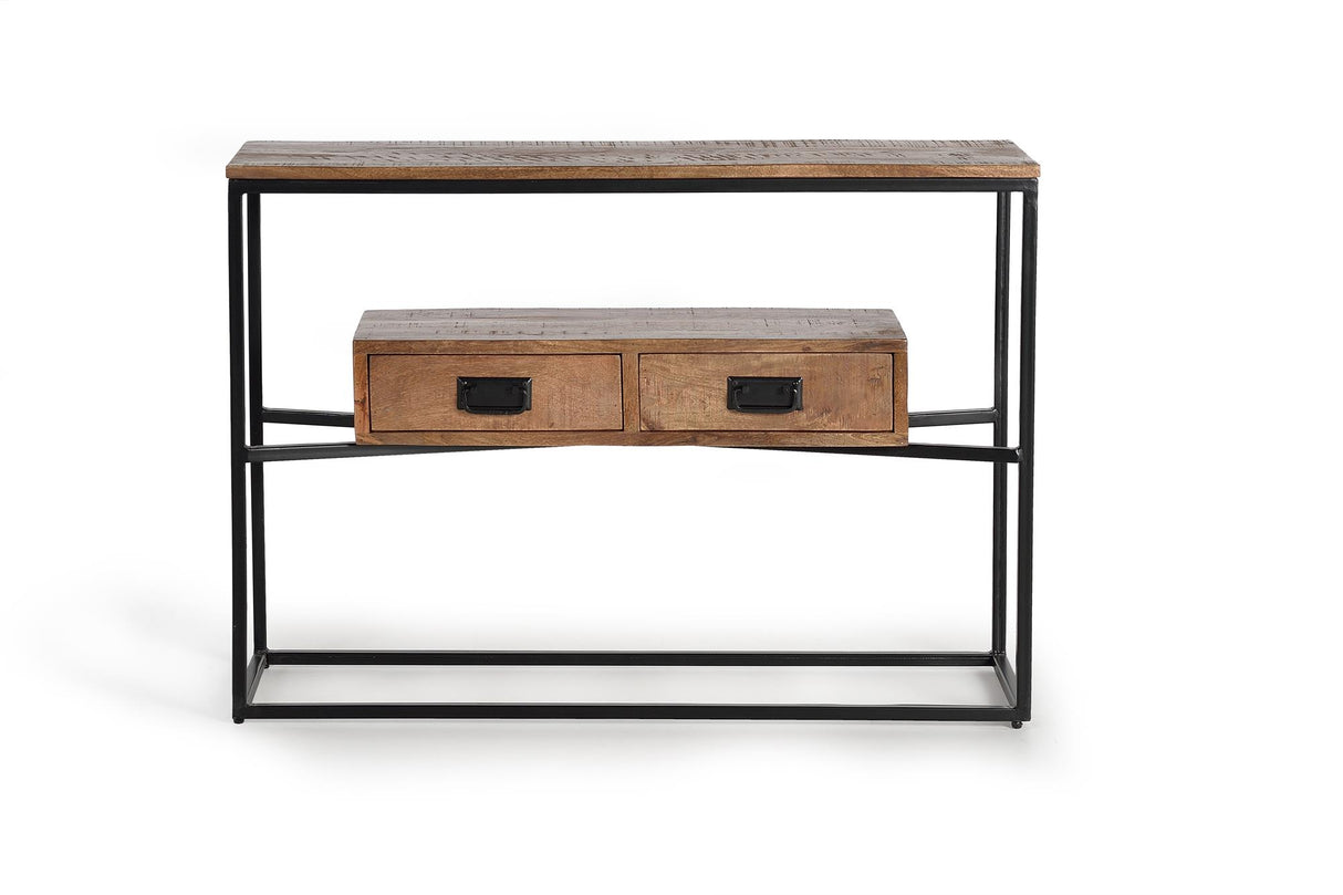 Consola din Lemn Masiv de Mango si Metal Giner y Colomer