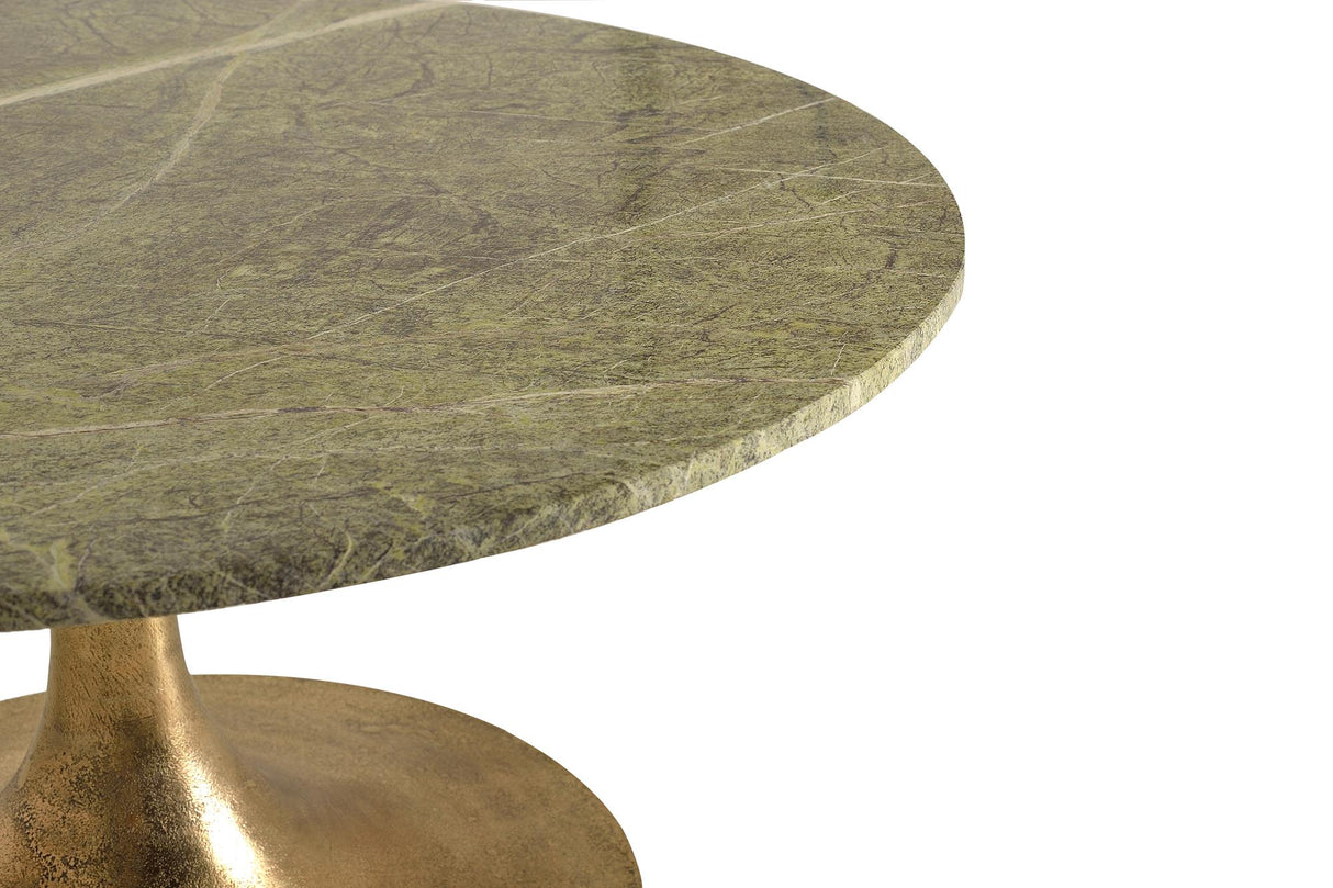 Masa de Cafea din Marmura cu Baza Metalica Giner y Colomer