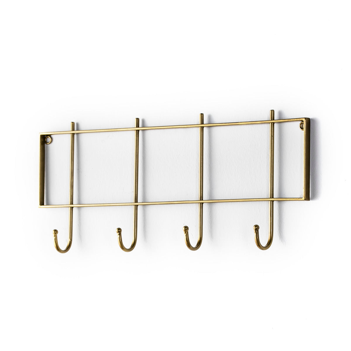 Suport Haine din Metal Auriu Thai Natura