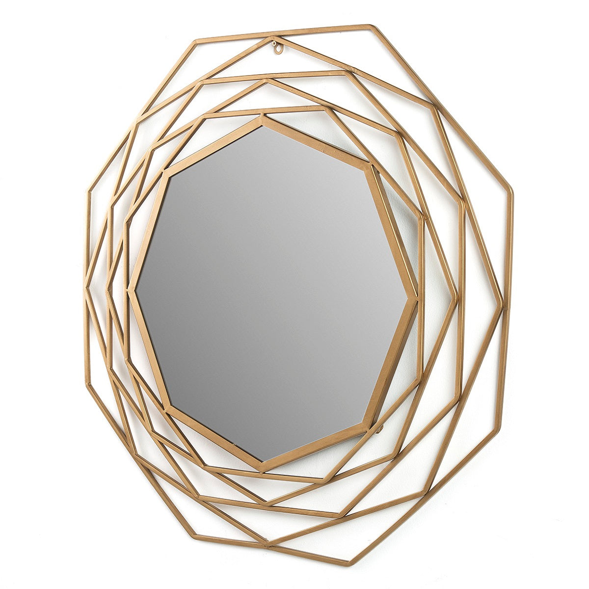 Oglinda Aurie din Sticla Metal Thai Natura