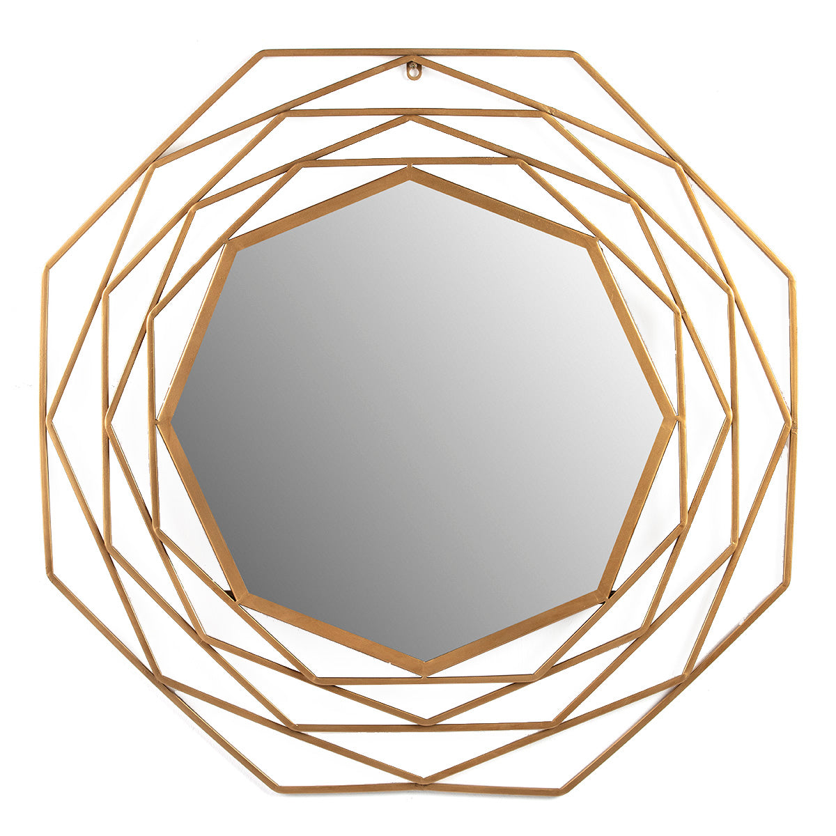 Oglinda Aurie din Sticla Metal Thai Natura