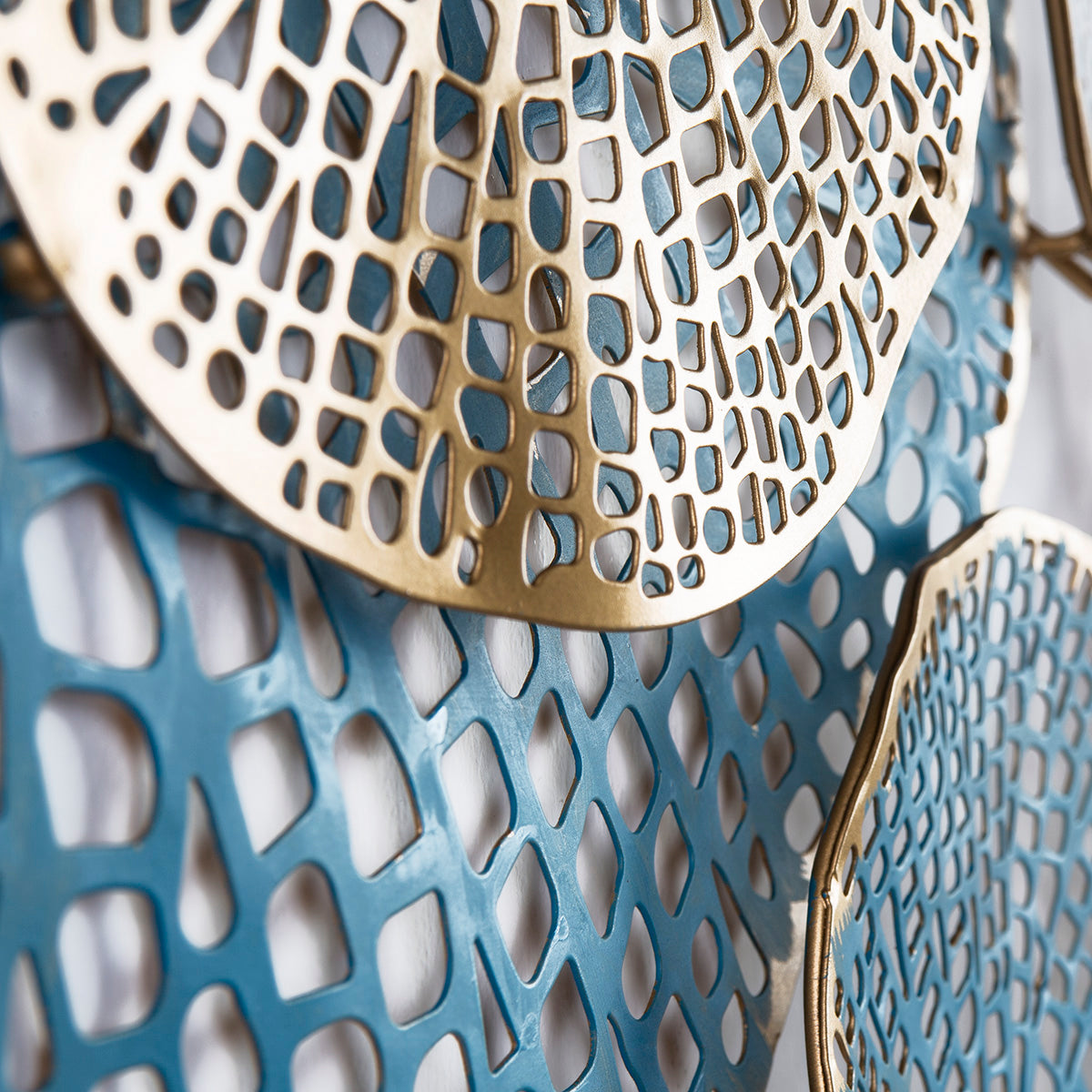 Sculptura Metalica Multicolora cu Detalii Thai Natura