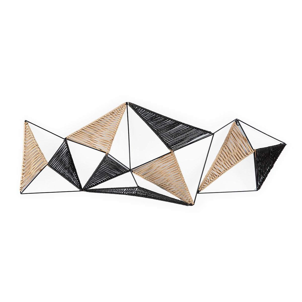 Sculptura Moderna din Metal Sfoara de Hartie Thai Natura