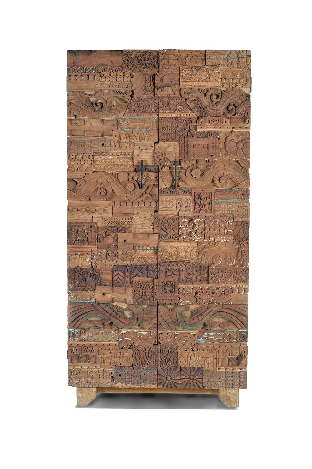 Dulap din Lemn de Mango cu Detalii Autentice Giner y Colomer