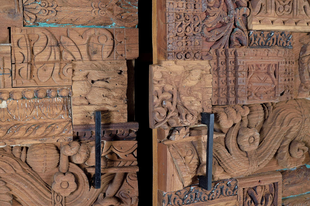 Dulap din Lemn de Mango cu Detalii Autentice Giner y Colomer