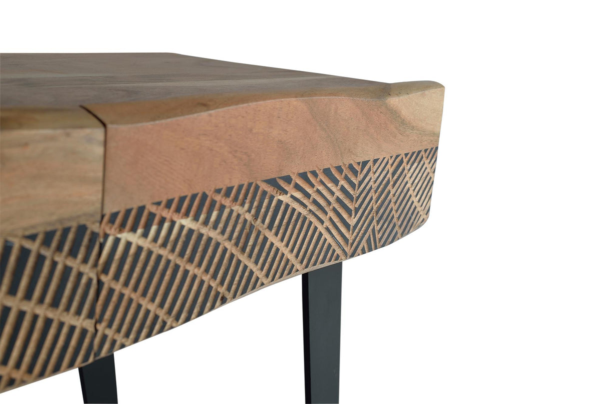 Consola din Lemn de Acacia cu Picioare Metalice Giner y Colomer