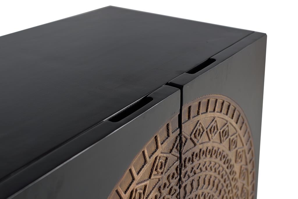 Comoda din Lemn de Mango cu Baza Metalica Giner y Colomer