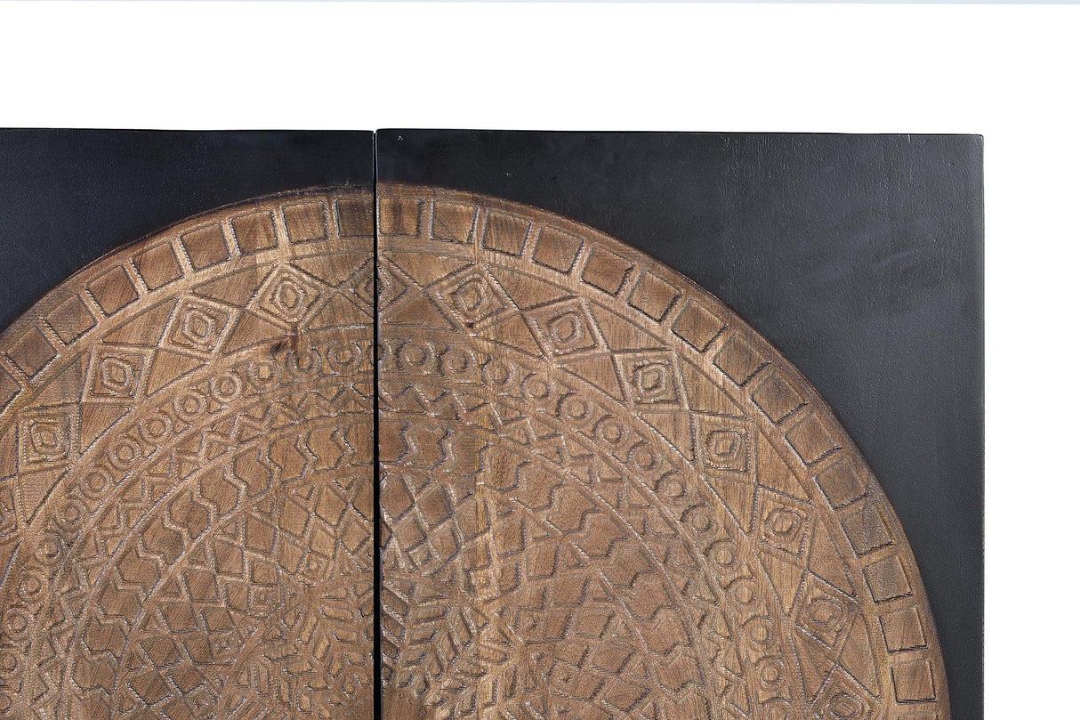 Comoda din Lemn de Mango cu Baza Metalica Giner y Colomer