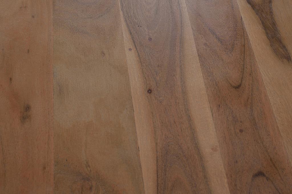 Set de 3 Mese din Lemn de Acacia cu Picioare Metalice Giner y Colomer