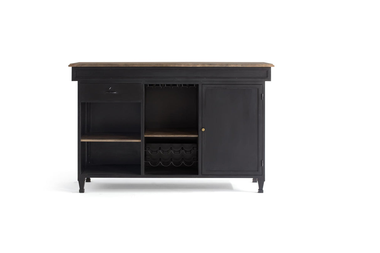 Mobila Bar din Lemn de Mango si Metal Giner y Colomer