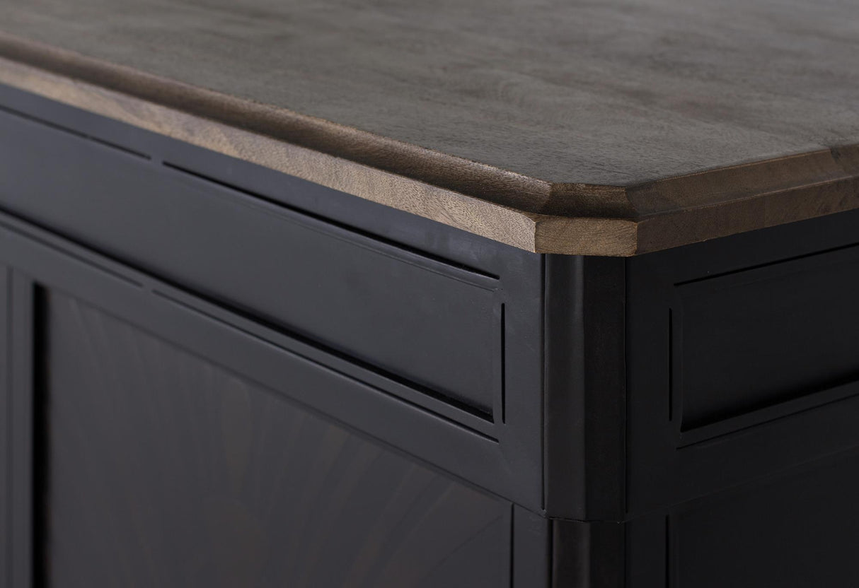 Mobila Bar din Lemn de Mango si Metal Giner y Colomer