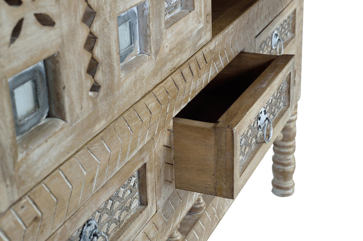 Comoda din Lemn de Mango cu 2 Usi si 3 Sertare Giner y Colomer