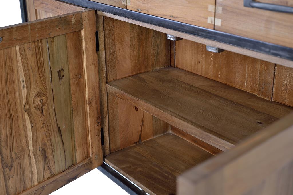 Comoda cu 8 sertare si 3 usi din lemn de teka si mango Giner y Colomer