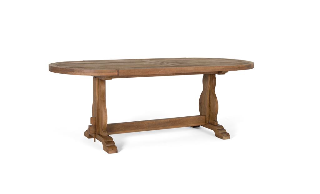 Masa Ovala de Dining din Lemn de Mango Giner y Colomer