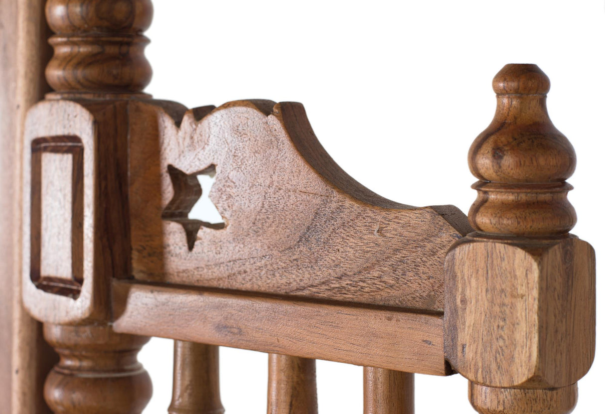 Masa de Machiaj din Lemn de Mango cu Baza Metalica Giner y Colomer