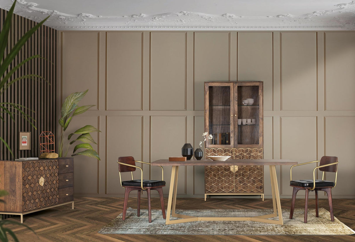 Comoda din Lemn de Mango si Metal Giner y Colomer