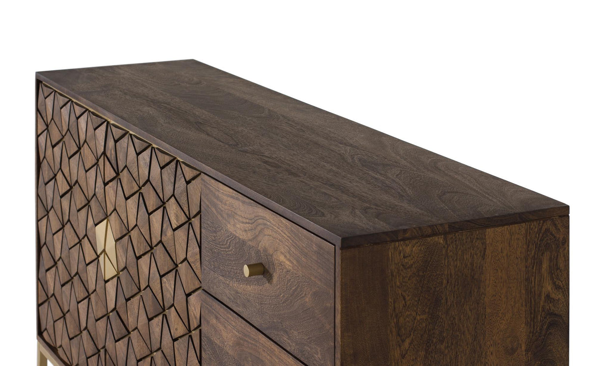 Comoda din Lemn de Mango si Metal Giner y Colomer